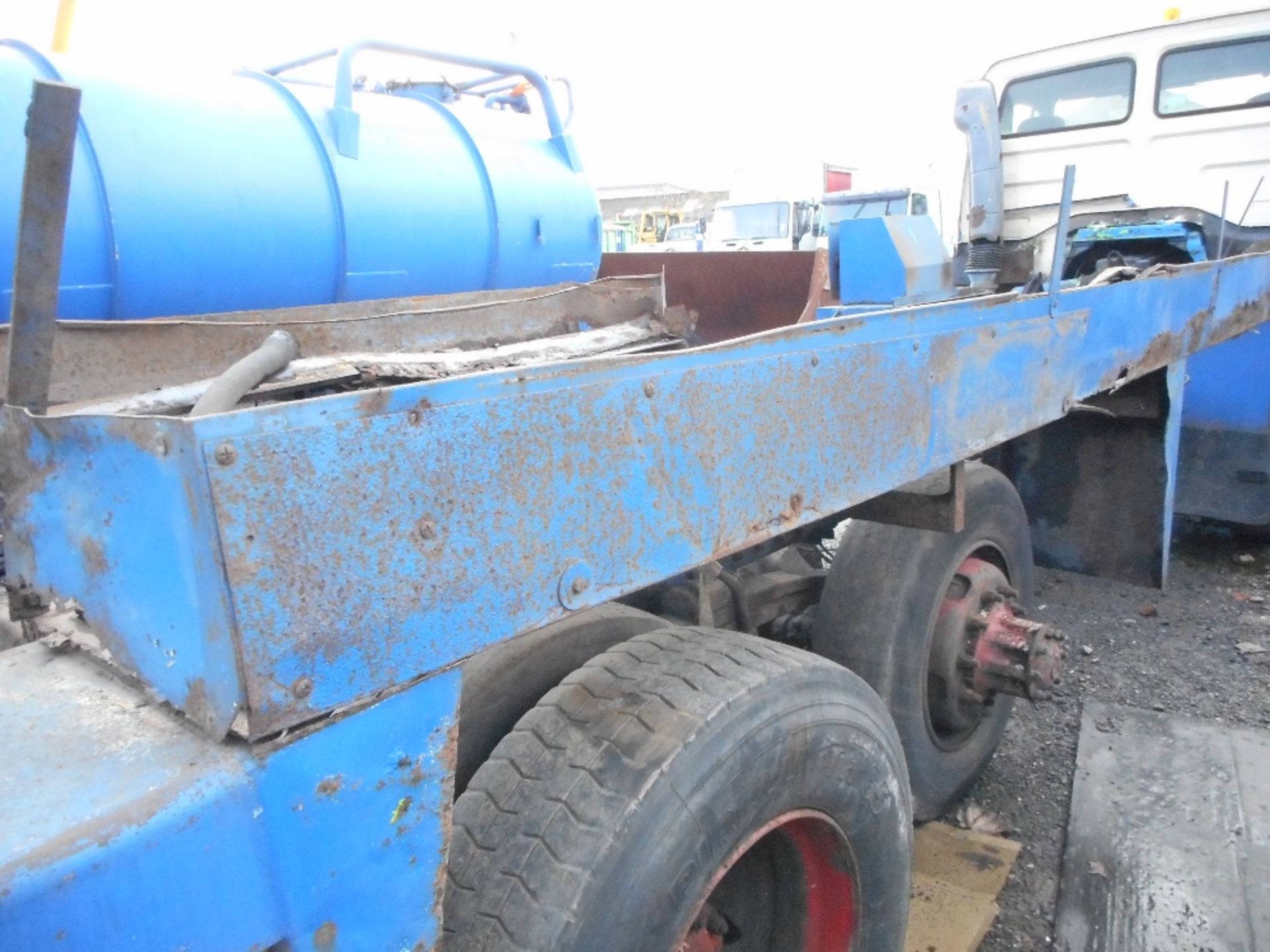 Leyland Constructor 8x4 chassis cab runs but no drive master cylinder removed. - Image 8 of 8
