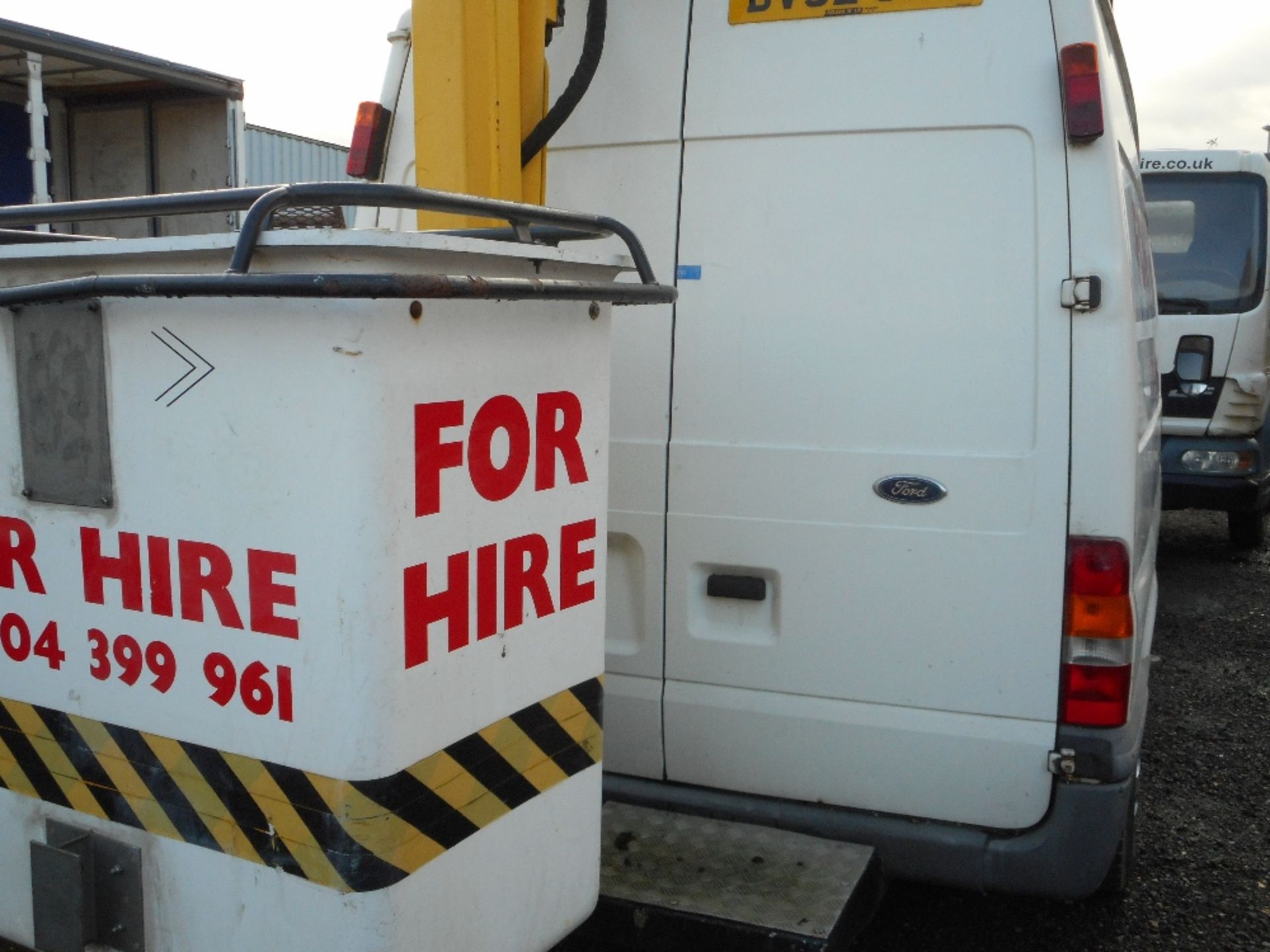 Ford Transit mounted Versalift Eurotel 36NF boom access lift unit reg: BV52 ORW. - Image 9 of 21