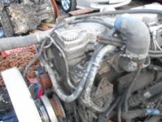 DAF 65 diesel engine running when removed some parts missing