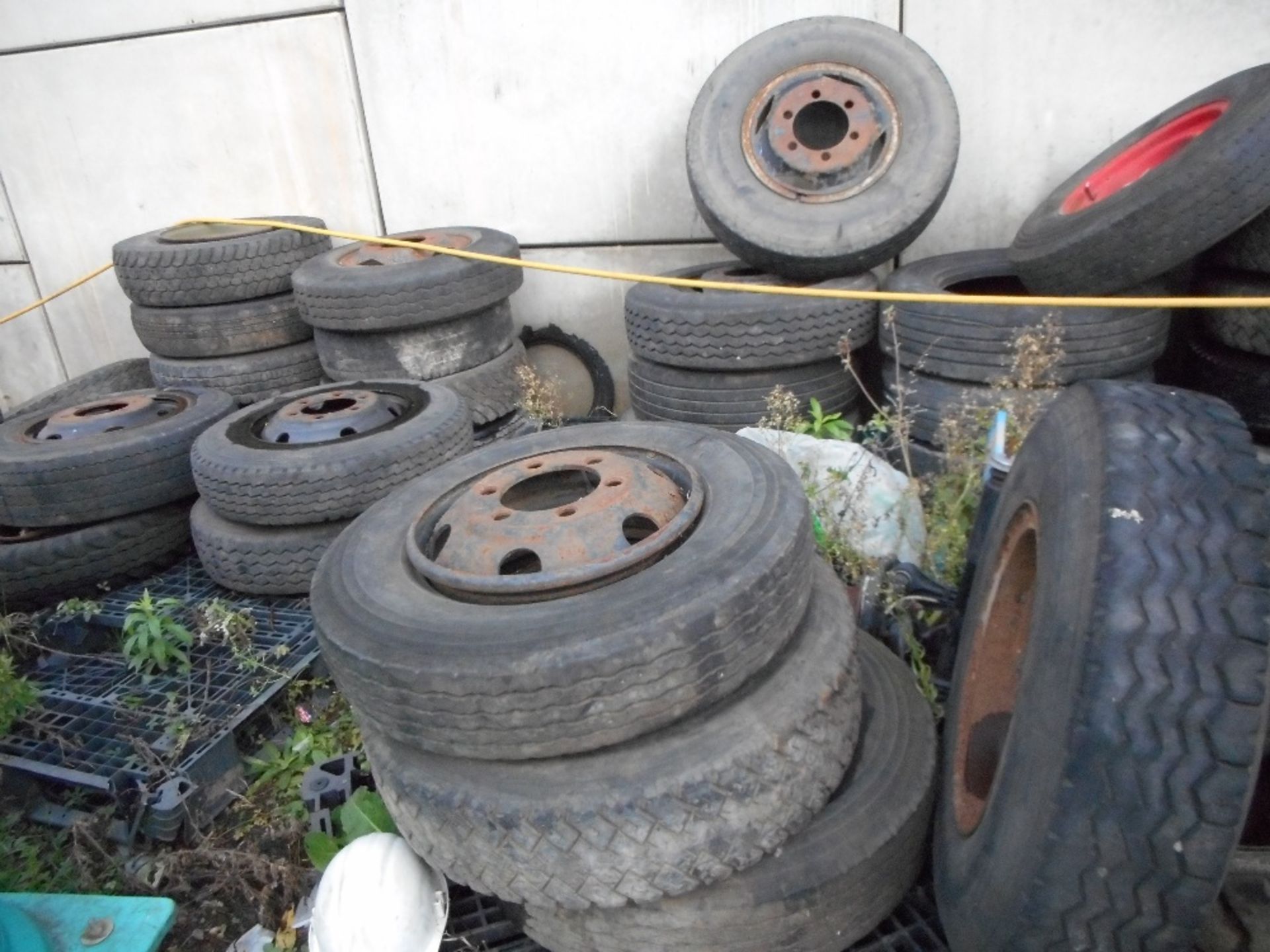 Large quantity of commercial wheels &  tyres - Image 2 of 3