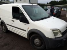 Ford Connect panel van EJ05 LNK. Direct from local construction company.