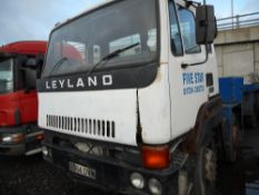 Leyland Constructor 8x4 chassis cab runs but no drive master cylinder removed.