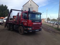 Scania 94D 230 skip lorry