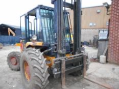 JCB 926 rough terrain masted forklift