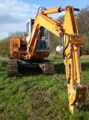 Daewoo DH50 5T excavator piped for breaker off set boom front blade