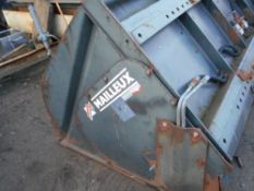 Auger bucket suitable for telehandler or similar