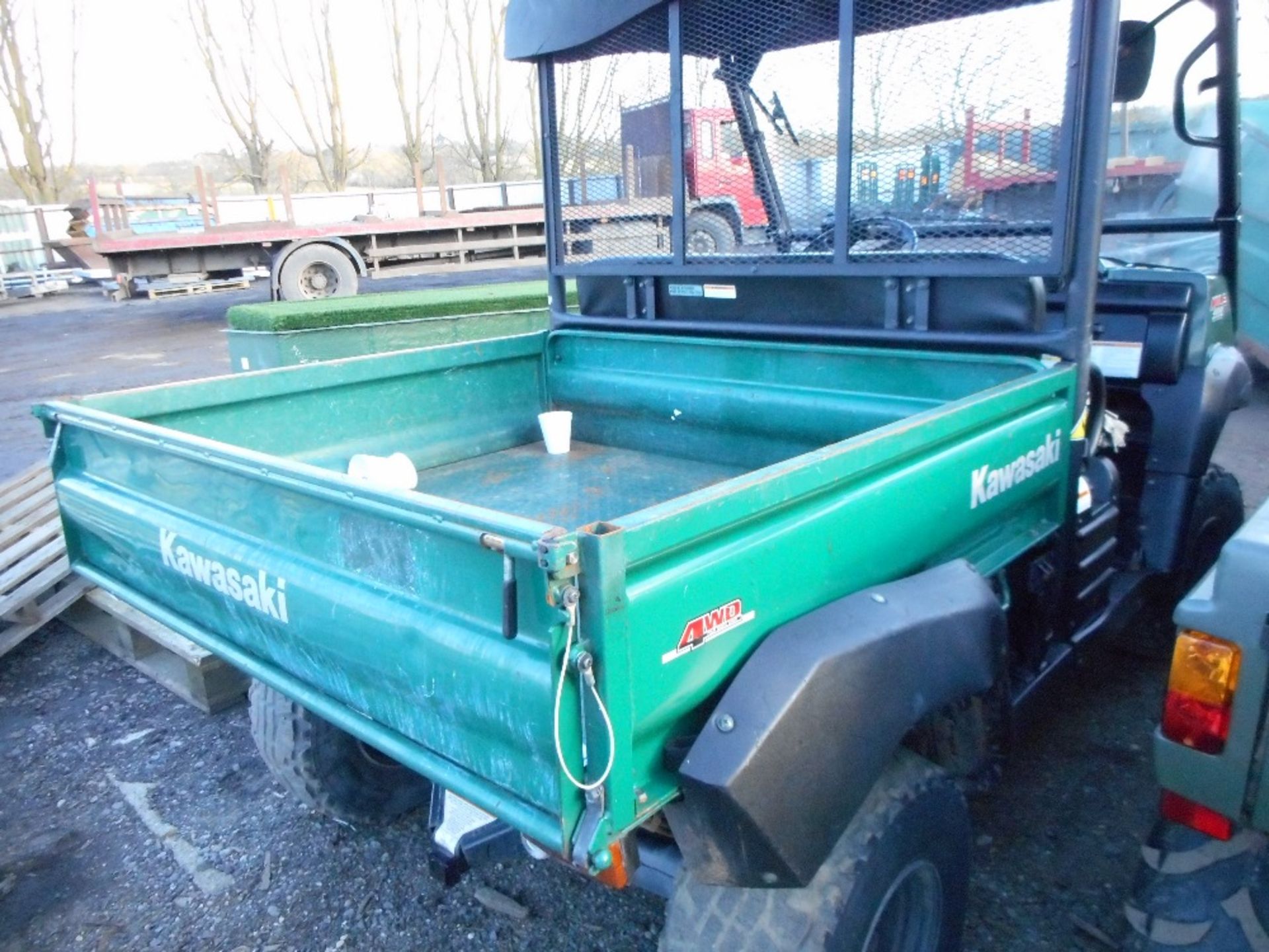 Kawasaki Mule 4010 diesel green yr2009 approx. - Image 6 of 6