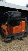 Hako diesel engined warehouse sweeper