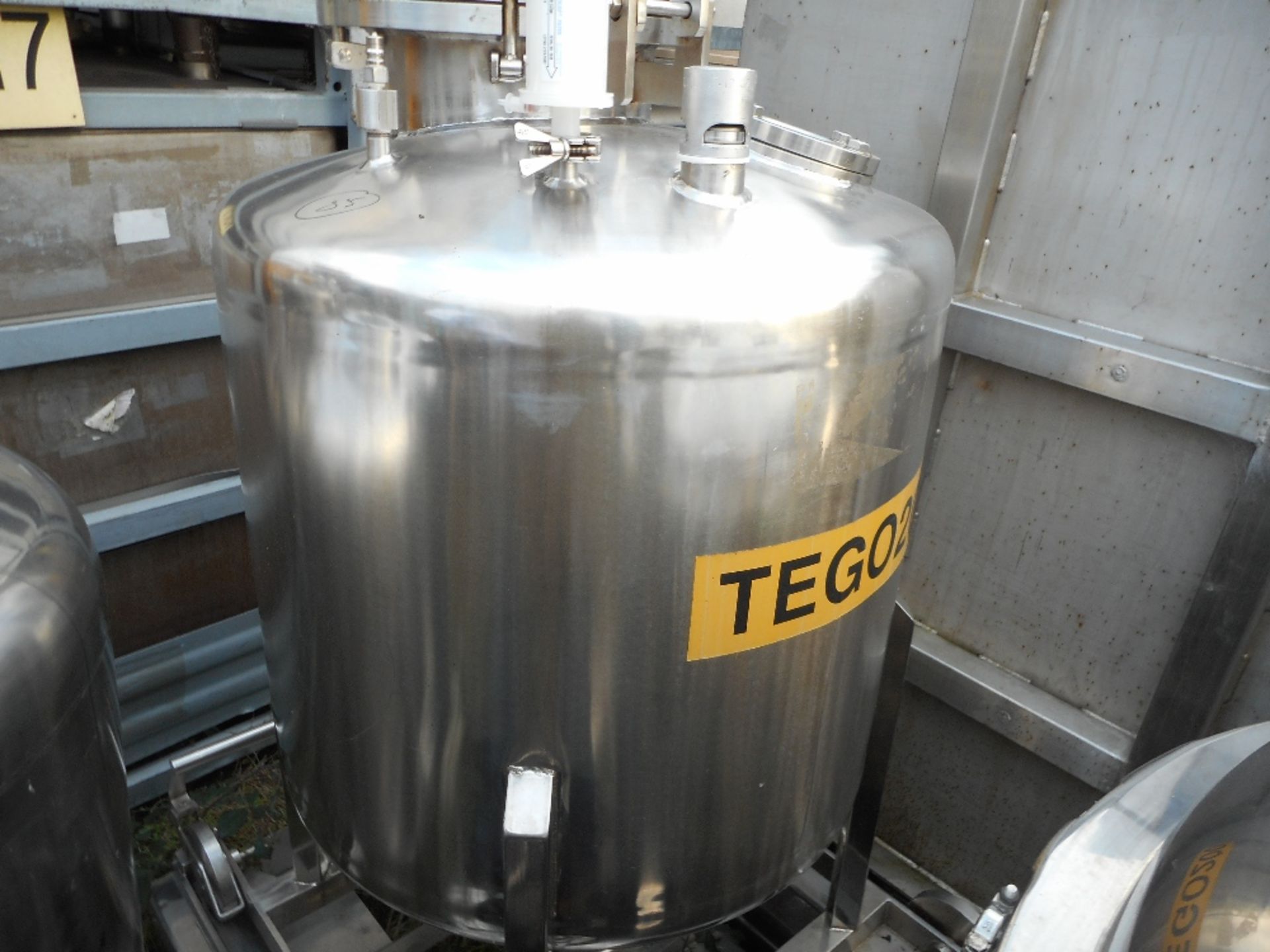 Stainless steel flask/pressure vessel