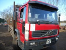 Volvo FL6E scaffold/steel lorry c/w V5.