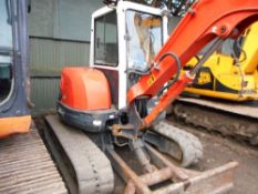 Kubota U45 excavator yr2005 approx. 4259 rec.hrs.