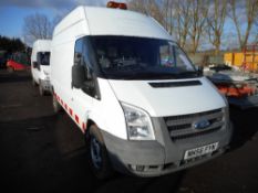 Ford Transit 100T350 high top panel van c/w V5.