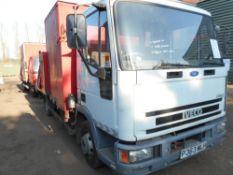 Ford Iveco Cargo 75E15 twin pumped jetter vehicle.