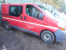 Renault Trafic crew cab van