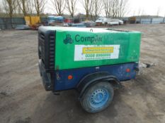 Compair towed compressor