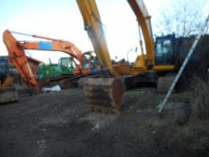 JCB JS220 long reach excavator