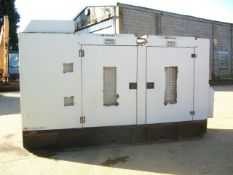 Haverhill 100kva rated silenced generator