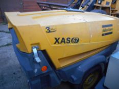 Atlas Copco XAS 67 compressor