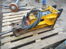 UBT 10S breaker to suit 1.5-3tonne excavator.