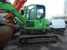 Volvo ECR 88 tracked excavator