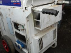 Harrington HGI Merlin 6kva barrow generator