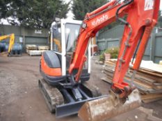 Kubota KX61-3 mini digger