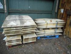 4no. Pallets of GRP road plates.