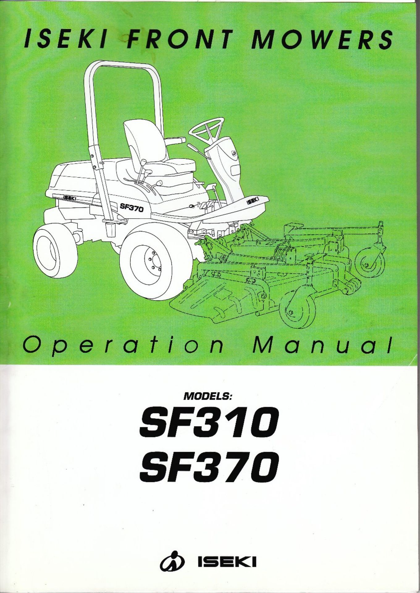 Iseki SF310 rotary outfront mower - Image 8 of 20