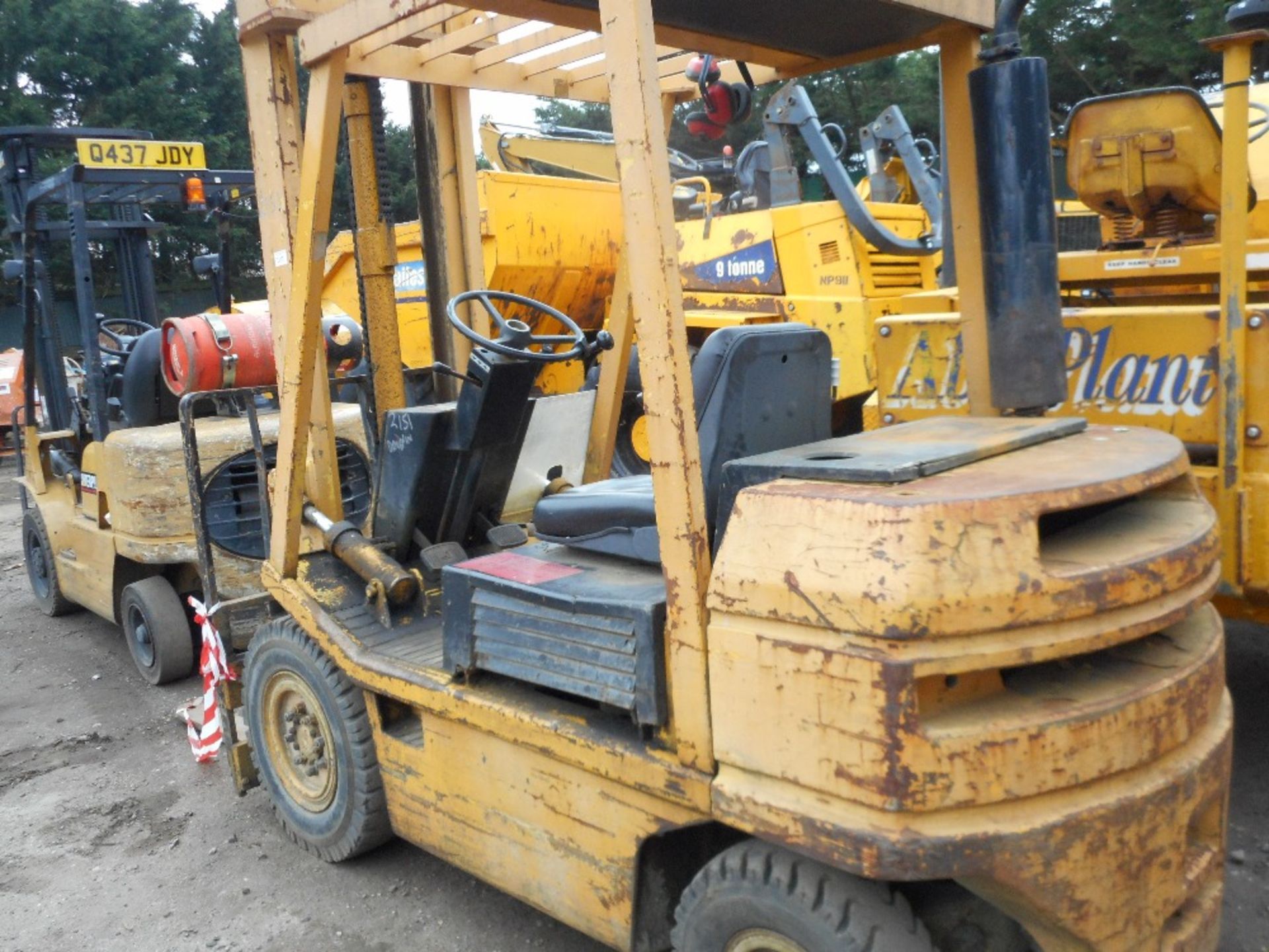 Lansing 3tonne rated diesel forklift. - Image 2 of 4