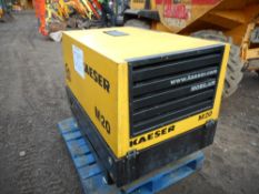 Kaeser M20 skid compressor yr2010 build.