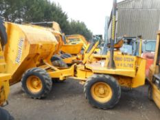 Thwaites 4tonne straight tip dumper.