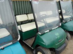 Yamaha petrol engined golf buggy.