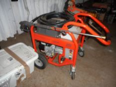 Husqvarna petrol power washer unused.