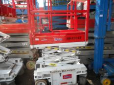 Hybrid Lifts HB-830CE self-propelled access unit for warehouse use