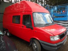 LDV panel van c/w extra row of seats LPG/PETROL