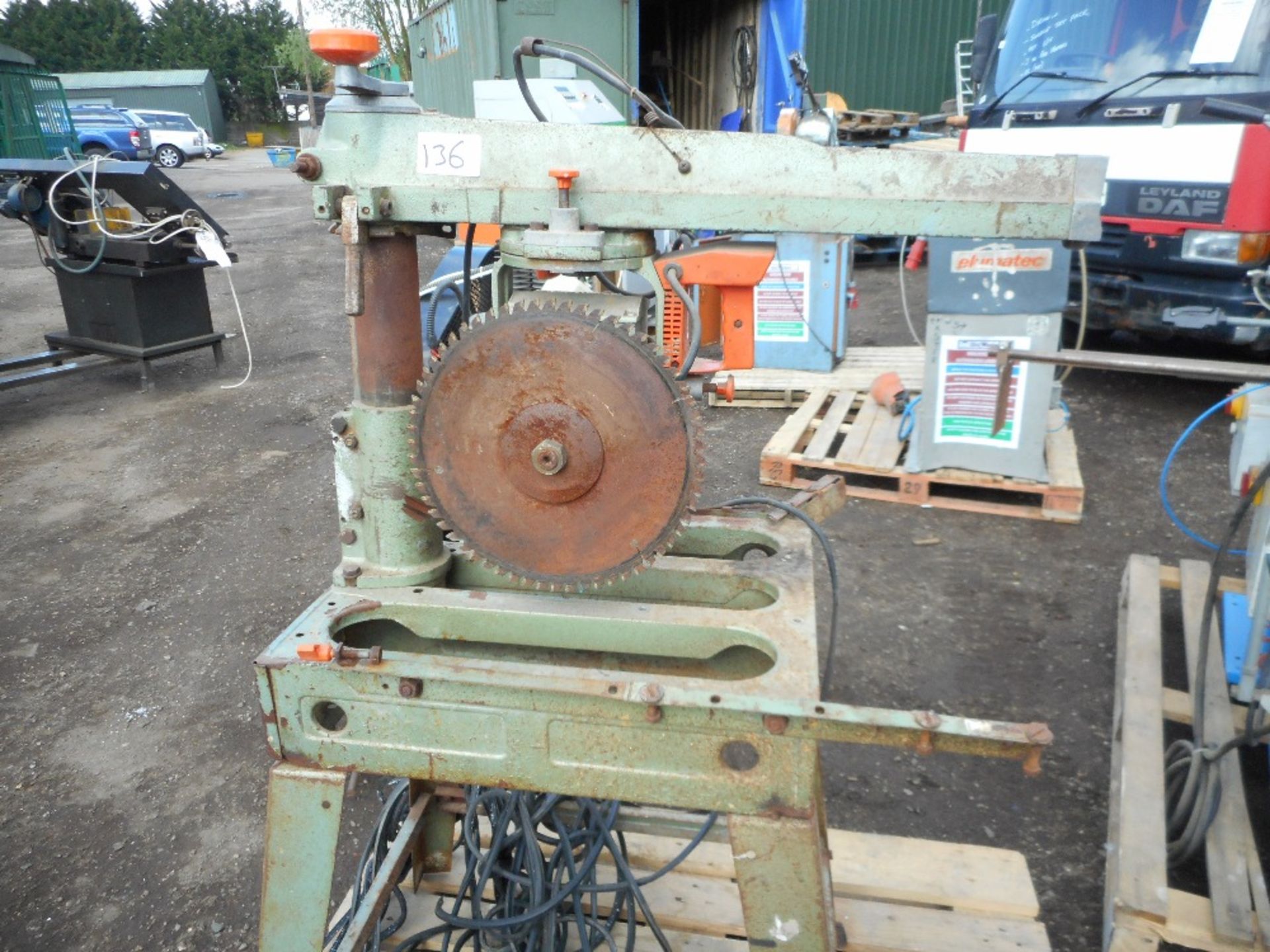 Dewalt cross cut metal saw, 240 volt