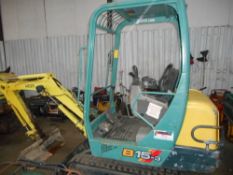 Yanmar B15 mini digger