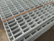 Pallet of 100no. 1.2mx1.2m mesh panels.