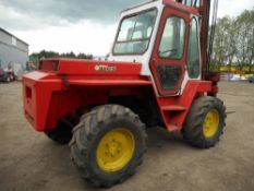 Manitou 4wd rough terrain foklift