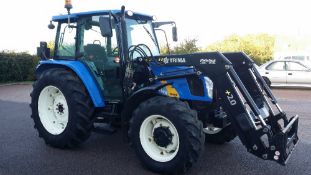 New Holland T5060 tractor complete with Trima loader