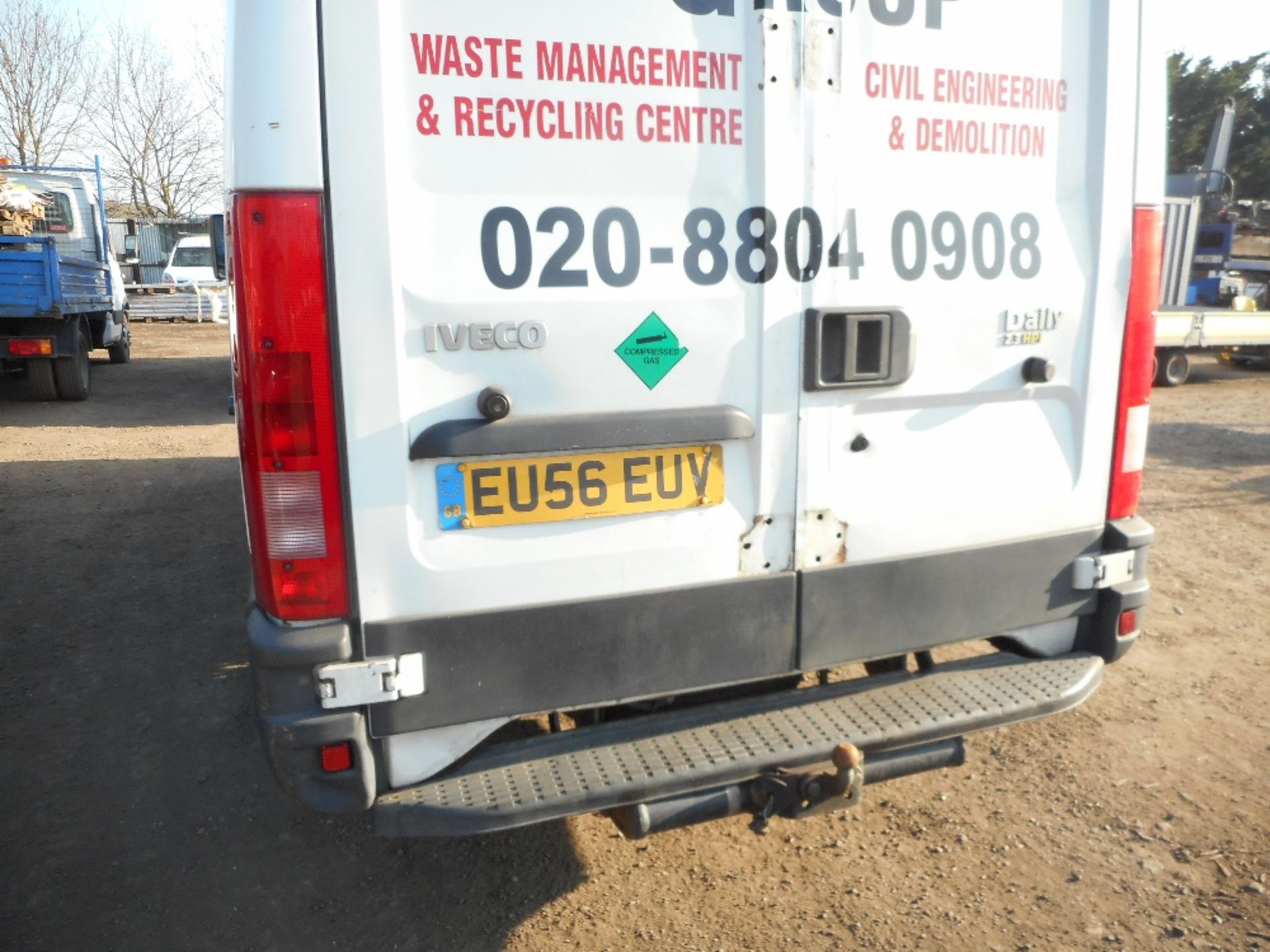 Iveco Daily 35S12 high top panel van reg. EU56 EUV - Image 11 of 12