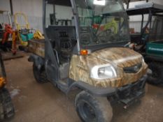 Kubota RTV utility truck.