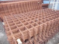 200no sheets of concrete reinforcing mesh 2.4 x 1.2metres size 5mm thick bars