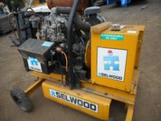 Isuzu engined hydraulic power pack