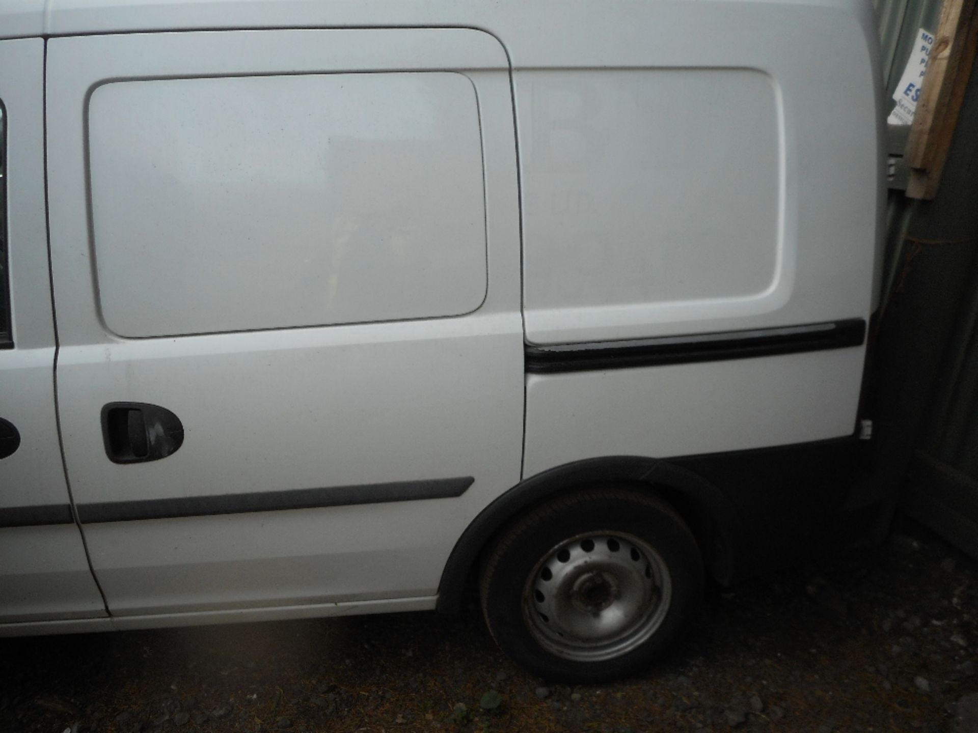 Vauxhall Combo crew van with extra row of seats white year 2004 - Image 8 of 9