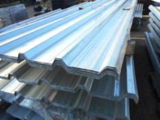 100no galvanised 10ft length box profile roof sheets