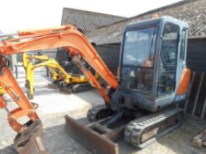 Daewoo SL030P mini digger, year 2004 build