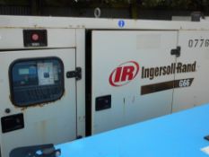 Ingersoll Rand G66 silenced generator yr2005.