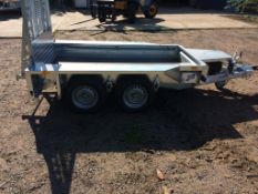 IFOR WILLIAMS GX84 MINI DIGGER PLANT TRAILER..UNUSED