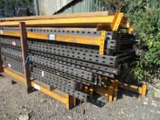 HEAVY DUTY PALLET RACKING C/W SHELVING